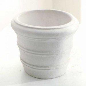 토분 16x13cm 흰색 카페인테리어화분 토기화분