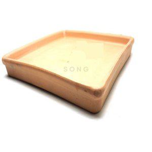 화분받침 30x30cm 사각화분받침 토분화분받침 사각화분받침대 도자기화분받침 화분물받침대