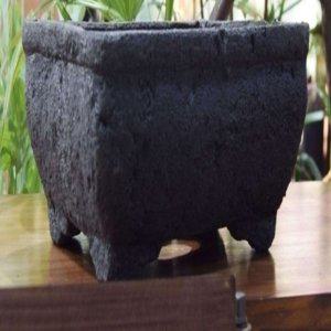 화분30x23x12cm 현무암화분 아트스톤화분 국산토분 아파트실내조경 토기화분
