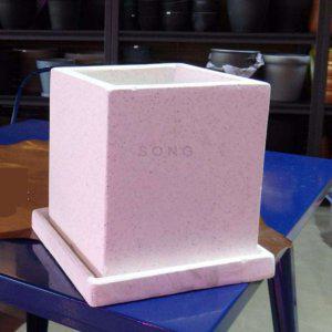 정사각 20x20x20cm 화분 특이한화분 나무화분 빈티지화분 중형화분 예쁜화분
