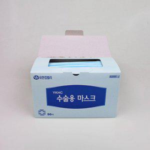 일회용 수술마스크 끈형 50개입 덴탈마스크 감염 예방