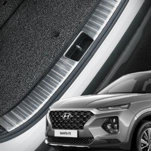 싼타페TM 인테리어 튜닝 전용 트렁크 내부가드 실버