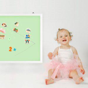 칠판 보드판 자석보드 붙이는 화이트보드 120x240그린