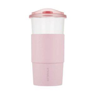 650ml 트라이탄 텀블러 스트로우 스테인리스 텀블러 아이스 휴대용 보틀 데일리