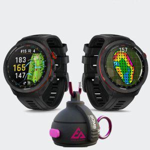 GARMIN Approach S70 블랙 47mm 필드 골프용품 GPS 스마트워치 거리측정기(BOMB 1구 4개 증정)