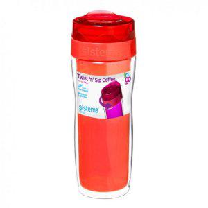 (GKD64444)투고 트위스트 이중 텀블러 490ml (레드)
