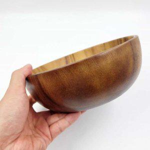 나무샐러드볼 나무그릇 원목샐러드볼 샐러드 볼 20cm