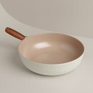 눌어붙지 않는 국산 세라믹 IH 인덕션 웍 28cm 깊은 프라이팬