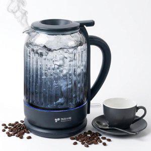 키친아트NV15 아트 글라스 유리 전기포트1.5L 주전자