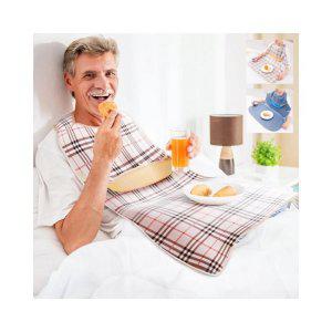루미나D 턱받이 어르신 앞치마 방수 식사용 요양원 식포켓