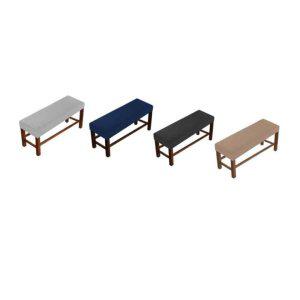 벤치형 식탁 의자커버 130x150cm 식탁의자덮개 식탁의자방석