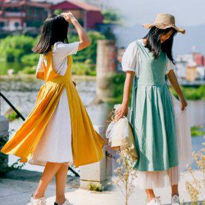 베니유니 베니플레르 에이프런 커피숍 꽃집 네일 원피스 앞치마 집들이 결혼 신혼부부 선물 우아한 프릴