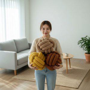벨벳 꼬임 쿠션 방석 DIY 소파 쿠션 방석 공예용