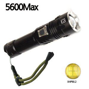 XHP90.2 LED 5600루멘 줌 라이트 랜턴 손전등 후레쉬 P902손전등(아X)
