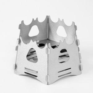 이지캠핑 접이식 우드스토브(16.5x9cm)