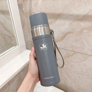 워터보틀 이중스텐 보온병(750ml) (그레이)
