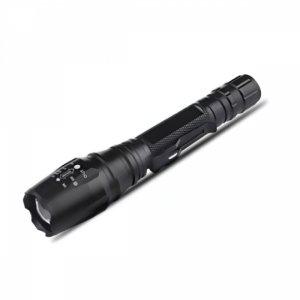 전술 경비 4000LM CREE XM L2 U3 줌기능 LED손전등