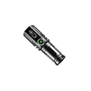 LED 화이트레이져 535-1 미니 충전식 줌라이트 캠핑등 후레쉬 충전식
