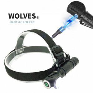 손전등 헤드랜턴 P8LED 2IN1 울브스 SMART P8 LED랜턴