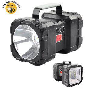 XHP70 55 LED 양면사용 충전식 서치 라이트 랜턴 투광기 작업등 W846