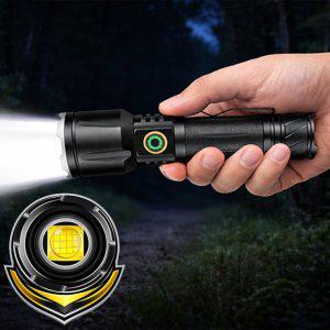 XHP160 16CORE LED 충전식 야외 줌 서치 라이트 랜턴 손전등 후레쉬 DJDP180