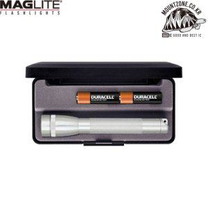 미국MAGLITE 아웃도어 mini후레쉬/손전등/14루멘/조명 거리 96m/은색-A10LR