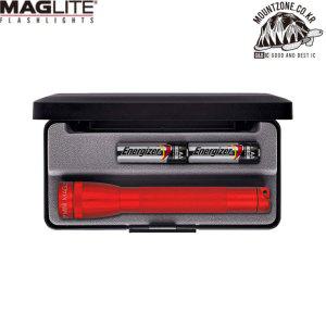 미국MAGLITE 아웃도어 mini후레쉬/손전등/14루멘/조명 거리 96m/적색-A03LR
