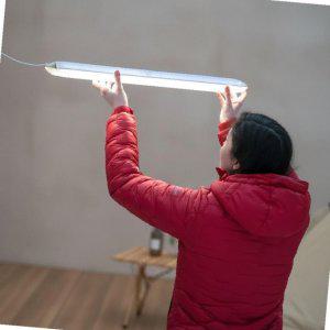 충전식 자석 스틱 조명 60cm 캠핑용 무선 LED 바 휴대용 랜턴