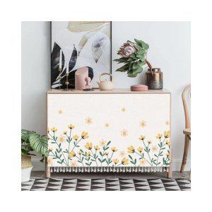 루미나D 가림막 찍찍이 커튼 가리개 수납장 바란스 120x70cm