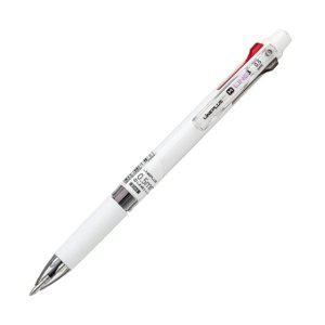 JmdS 라인플러스 볼펜 M-LINE3 검.적.청 3색볼펜 0.5 (화이트) (12자루) 1다스