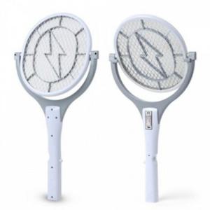 보성테크 90도 회전 모기채 USB 충전식 전기모기채 SIK-003