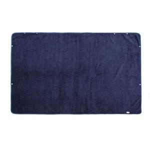 똑딱이단추 이중 극세사 망토 담요 100x150cm 블랭킷