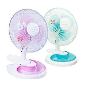 (컬러랜덤발송) 미니 8인치 클립팬 멀티 선풍기 탁상용 벽걸이 클립형 3엽날개 캠핑 유모차선풍기