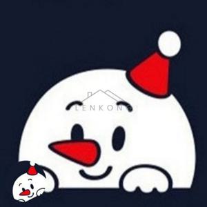 크리스마스 유리창 스티커 눈꽃스티커 겨울장식스티커 유리창시트지 크리스마스용품 윈도우스티커