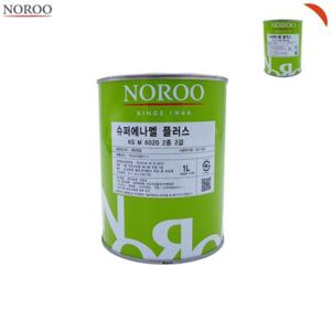 철재페인트 목재용페인트 도색페인트 철문페인트 목재페인트 슈퍼에나멜 플러스 등색 유광 1L