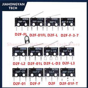 1PCS 2PCS 5PCS 10PCS 원래 스트로크 마이크로 스위치 D2F-L L2 L3 01L L-D3 01F-T FL 01FL L D2F-F-3-7 D2F-5 5L D2F-F D2F-01F-T