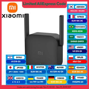 XIAOMI 새로운 WiFi 증폭기 프로, 300M 2.4G 네트워크 확장기 리피터 파워 익스텐더 로테이터, 안테나 2개, Mi 라우터 Wi-Fi용