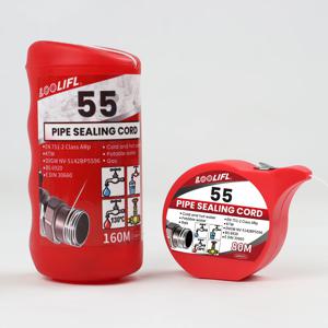 LOOLI80M-160MI-55 매직 로프 파이프 실러 - 즉시 밀봉, 수도 및 가스 파이프 교체, 온수기 나사 테이프