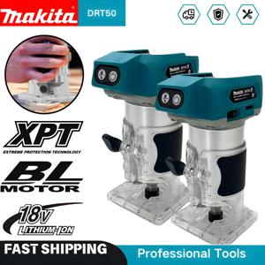 마키타 DRT50 18V LXT 무선 트리머, 브러시리스 모터, 전문가용 충전식 슬롯팅 및 밀링 도구, 엣지 트리머