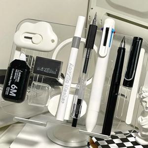 다기능 문구 세트, 스티키 노트, 아크릴 펜, 유틸리티 나이프, 수정 테이프, 지우개, 연필, 젤 펜, 학생용 문구