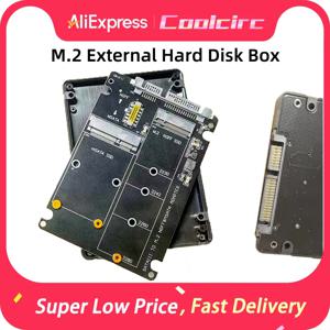 Coolcirc M.2는 솔리드 스테이트 SSD를 Sata3 외장 하드 디스크 박스로 변환합니다. Ngff Msata를 직렬 포트 변환 카드로 변환합니다. 이중 용도