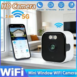 WiFi 카메라 안전 모니터 미니 1080P HD 캠코더 실내 야간 버전 비디오 지능형 카메라 보안 보호