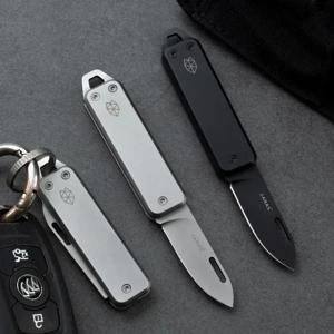 접이식 날카로운 야외 다기능 스테인레스 스틸 미니 홈 나이프 휴대용 키 체인 과일 칼 오픈 박스 Portable1