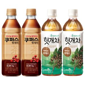 쿠퍼스 헛개차 500ml 10개 + 웅진 헛개차 500ml 10개