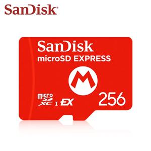 SanDisk Professional Nintendo Switch 2 microSD EXPRESS 카드 256GB Switch2 게임 콘솔용 기존 플래시 메모리 카드 최대 880Mb