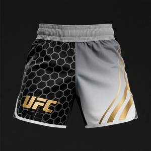 2025 UFC 신규 MMA 격투 대회 스포츠 남녀 공용 통기성 빠른 건조 땀 흡수 복싱 트레이닝 반바지