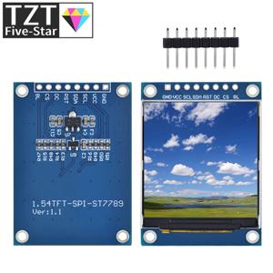 1/3PCS 1.54 인치 1.54인치 풀 컬러 TFT 디스플레이 모듈 HD IPS LCD LED 스크린 240x240 SPI 인터페이스 ST7789 아두이노용