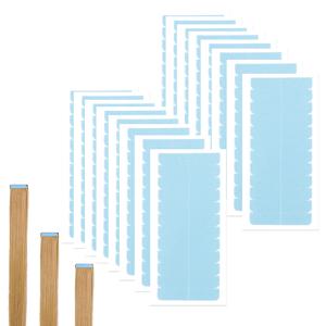 120/480/720Pcs 머리 확장 테이프 양면 머리 테이프, 머리 확장을 위한 접착제 교체 테이프