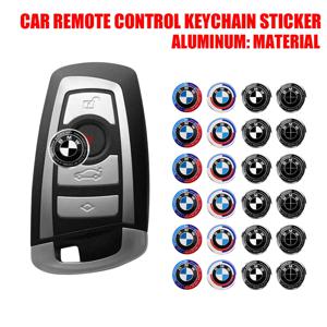 11/14MM 3D 알루미늄 자동차 키 쉘 스티커 자동차 키 리모컨 데칼 BMW M 퍼포먼스 M1 M2 F32 F30 F20 E90 F30 F87 E46 E60 용