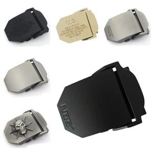 남성용 벨트 버클 미국식 합금 소재 적합한 폭 38mm 두께 3.8mm-4mm 캔버스 웨빙 벨트 버클 벨트 허리 버클